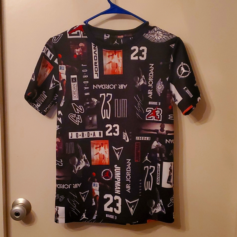 Kids jumpman gfx mesh jersey shirt! Rare